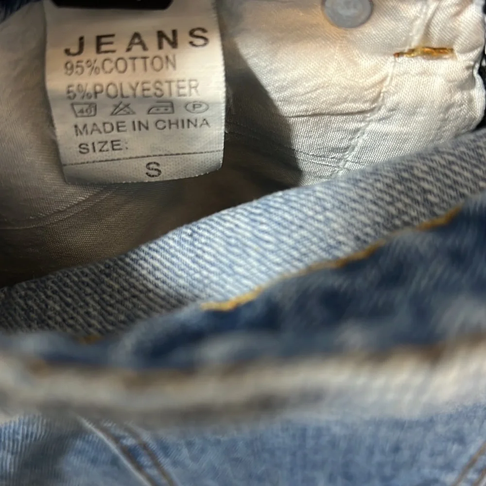 Joeoy denim raw hem skirt size small